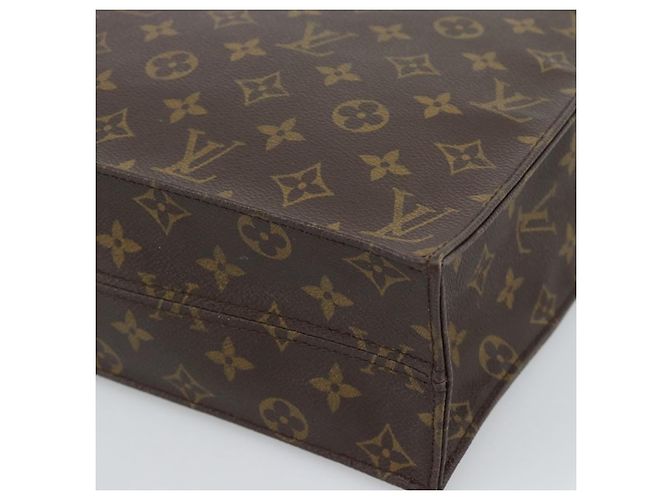 LOUIS VUITTON Monogram Sac Plat Hand Bag M51140 LV - vista 10