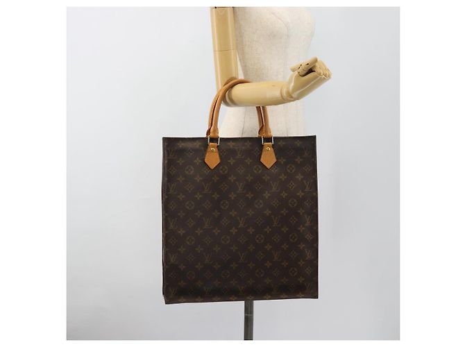 LOUIS VUITTON Monogram Sac Plat Hand Bag M51140 LV - vista 20