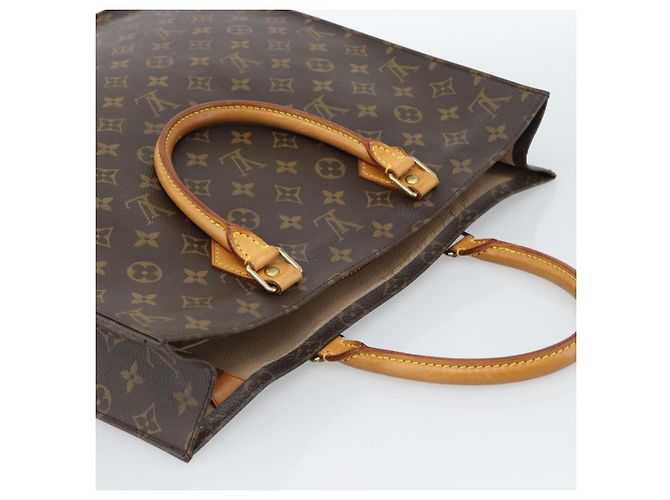LOUIS VUITTON Monogram Sac Plat Hand Bag M51140 LV - vista 6