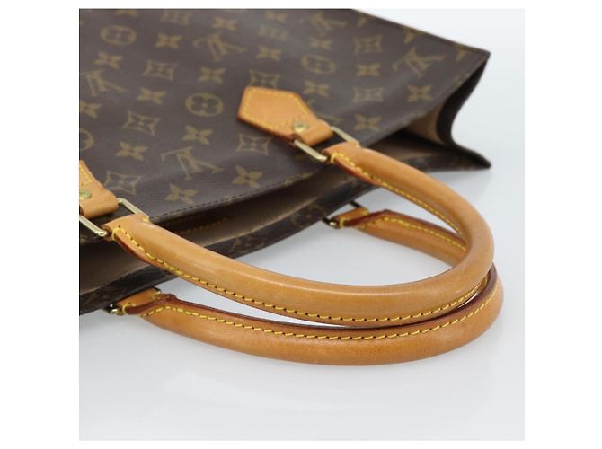 LOUIS VUITTON Monogram Sac Plat Hand Bag M51140 LV - vista 7