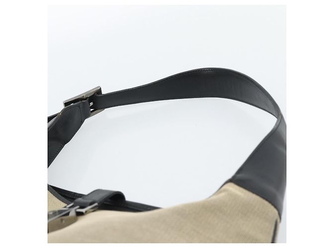 GUCCI Jackie Shoulder Bag Canvas Beige Silver 00963 - vista 8