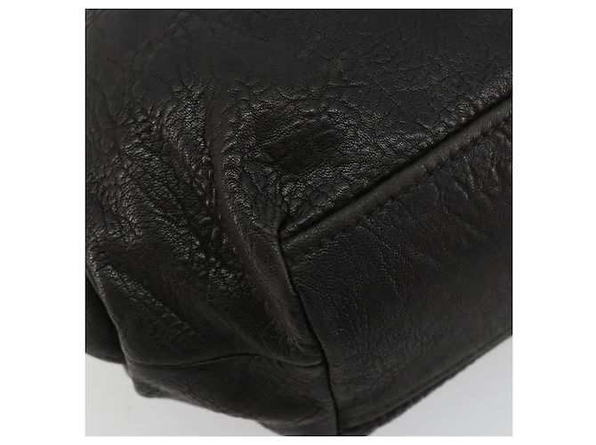 Miu Miu Hand Bag Leather Black Silver - vista 11