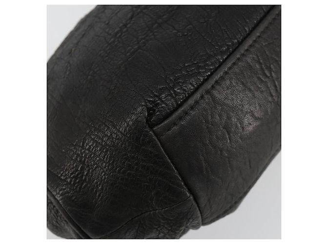 Miu Miu Hand Bag Leather Black Silver - vista 13