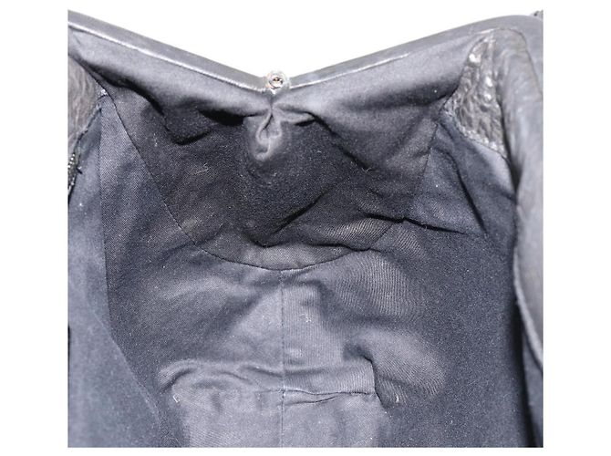 Miu Miu Hand Bag Leather Black Silver - vista 17