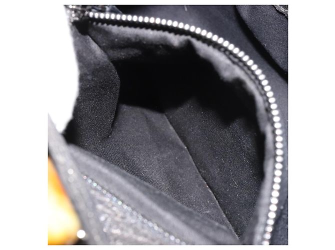 Miu Miu Hand Bag Leather Black Silver - vista 20