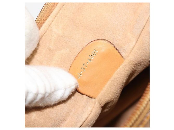 GUCCI Micro GG Supreme Web Sherry Line Shoulder Bag PVC Beige Gold - vista 21