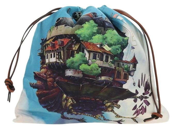 LOEWE Studio Ghibli Collaboration Howl's Moving Castle Nylon Blue - vista 13