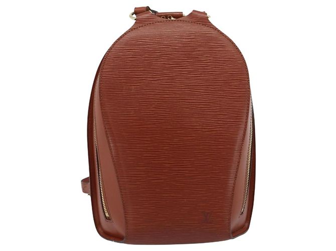 LOUIS VUITTON Epi Mabillon Backpack Brown M52233 LV - vista 13