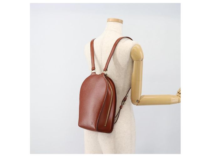 LOUIS VUITTON Epi Mabillon Backpack Brown M52233 LV - vista 21