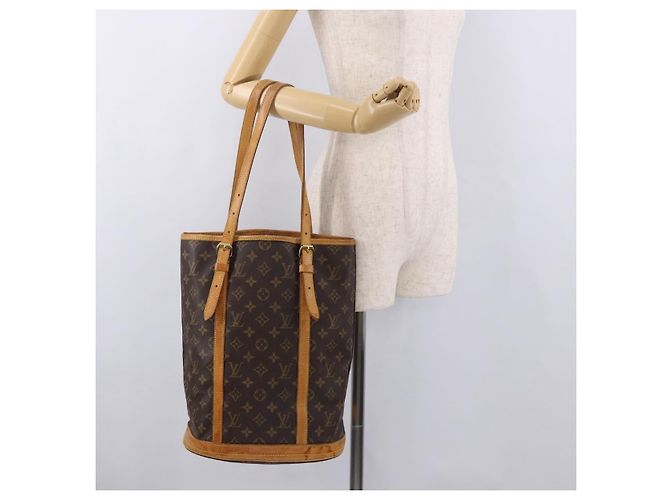 LOUIS VUITTON Monogram Bucket GM Shoulder Bag M42236 LV - vista 23