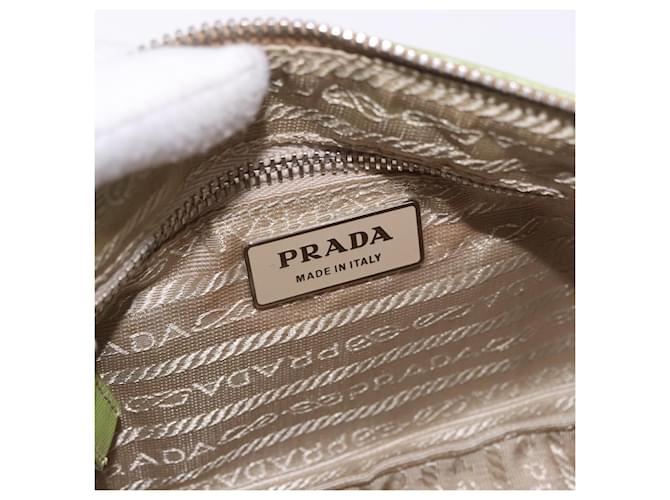 PRADA Shoulder Bag Nylon Green Silver - vista 20