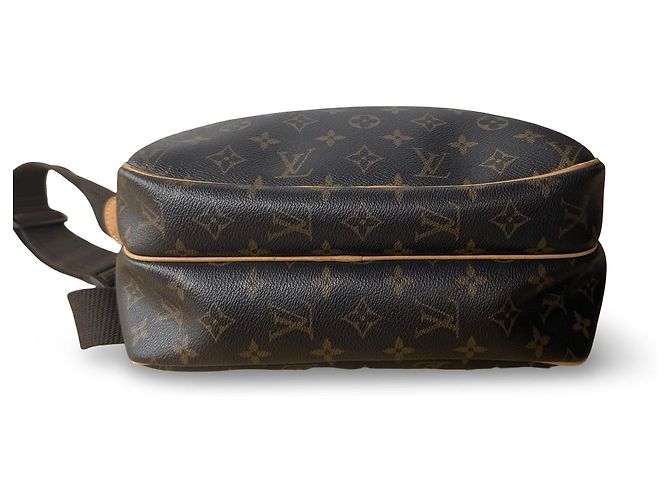 Autre Marque Louis Vuitton Reporter PM Beige Doré - vue 6