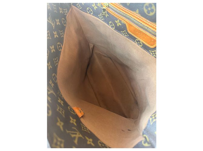 Autre Marque Borsa Shopping Louis Vuitton Marrone - vista 5