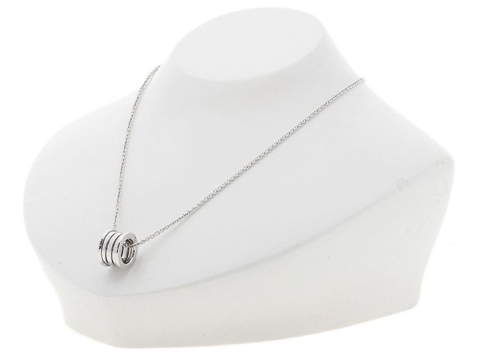 Bulgari Collana Bvlgari B-zero1 in oro bianco 18K - vista 5