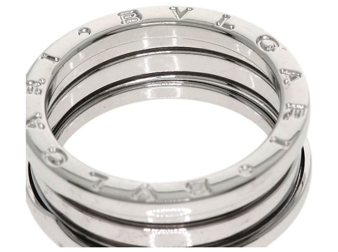 Bulgari Anello Bvlgari B.zero1 a 2 bande in oro bianco - vista 6