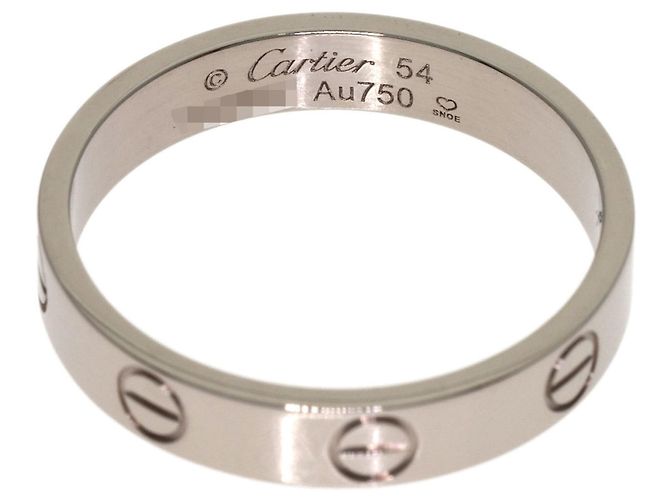 Cartier Mini Love Ring in Weißgold - Ansicht 4