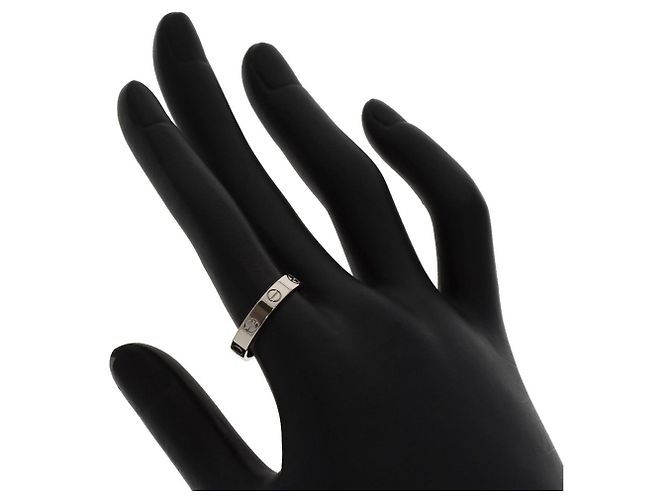 Cartier Mini Love Ring in Weißgold - Ansicht 5