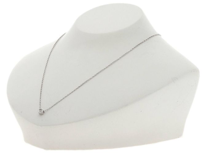 Collana Gucci in oro bianco 18K e diamanti - vista 4