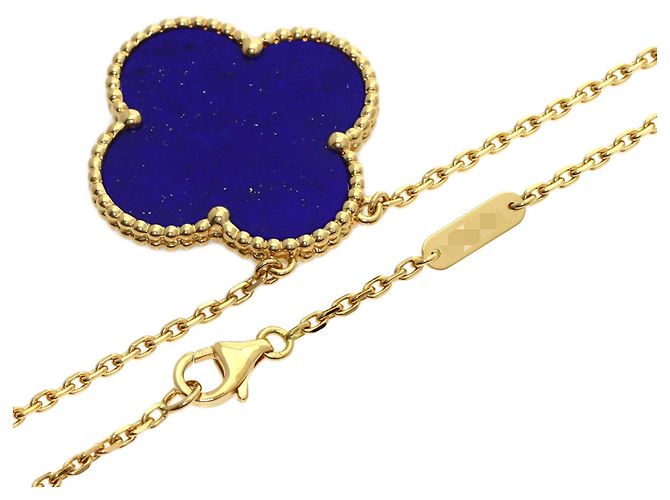 Collana Magic Alhambra Lapis Lazuli Van Cleef & Arpels - vista 2