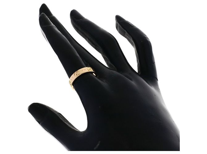 Anello Gucci Icon Band in oro rosa 18K - vista 6