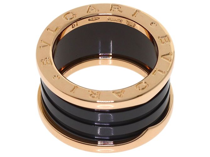 Bulgari Anello Bvlgari B.zero1 in oro rosa - vista 4