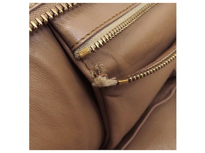 Céline Borsa a mano Celine Luggage Mini Marrone - vista 11