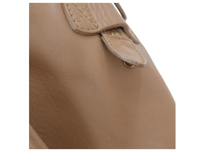 Céline Borsa a mano Celine Luggage Mini Marrone - vista 14
