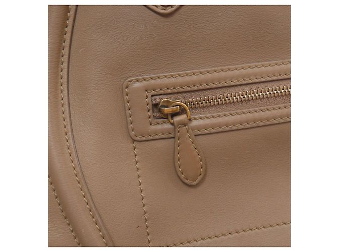 Céline Borsa a mano Celine Luggage Mini Marrone - vista 16