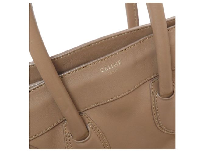 Céline Borsa a mano Celine Luggage Mini Marrone - vista 19