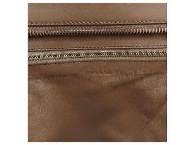 Céline Borsa a mano Celine Luggage Mini Marrone - vista 6