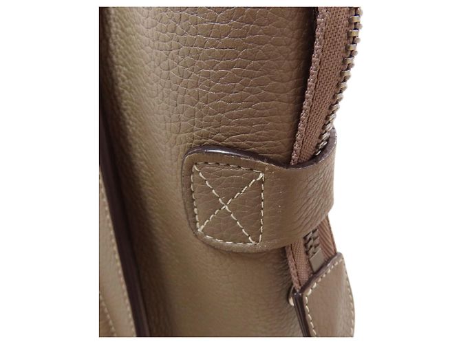 Céline Borsa a mano Celine Luggage Micro in vitello grigio Marrone - vista 13