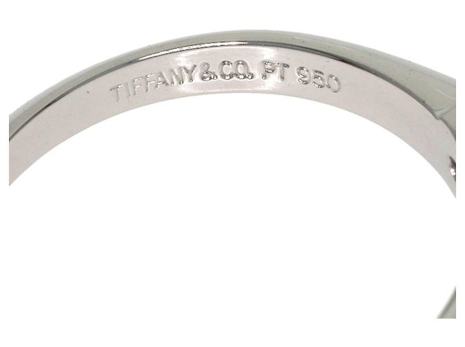Tiffany & Co. Platin-Solitär-Diamantring - Ansicht 5