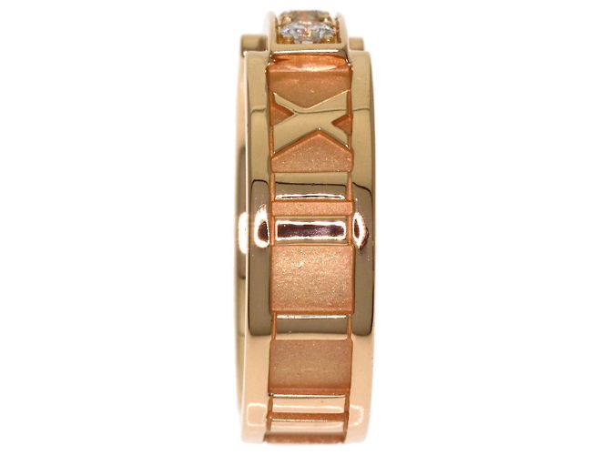 Tiffany & Co. Atlas Ring mit 3 Diamanten - Ansicht 3