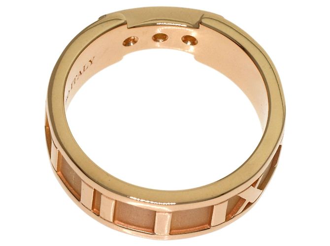 Tiffany & Co. Atlas Ring mit 3 Diamanten - Ansicht 4