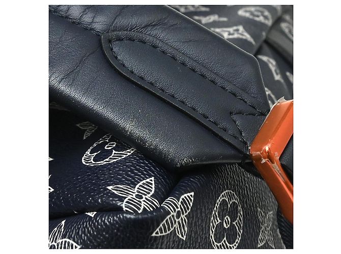 Louis Vuitton Apollo Limited Edition Upside Down Monogram Ink Blu - vista 7
