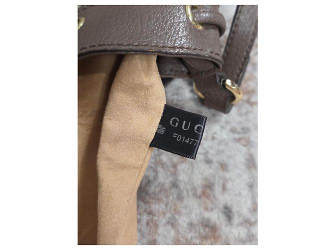 Gucci Ophidia Borsa a Secchiello in Tela Monogram GG Verde - vista 10
