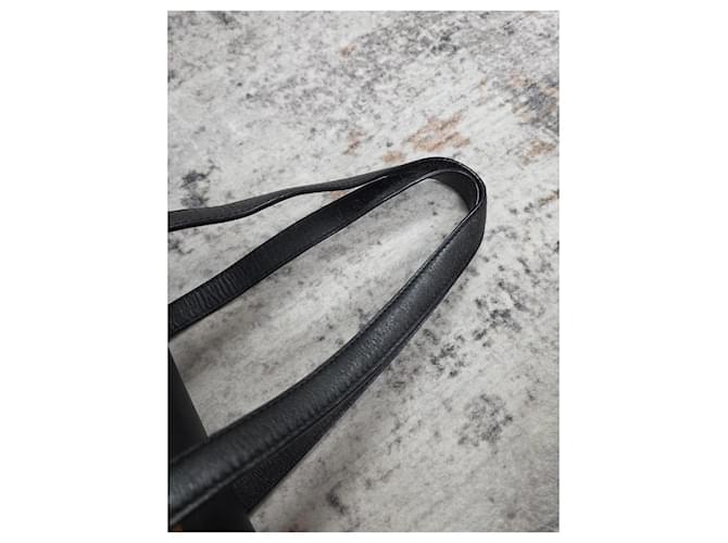 Gucci Bamboo Bullet Borsa Pelle Nera Nero - vista 2