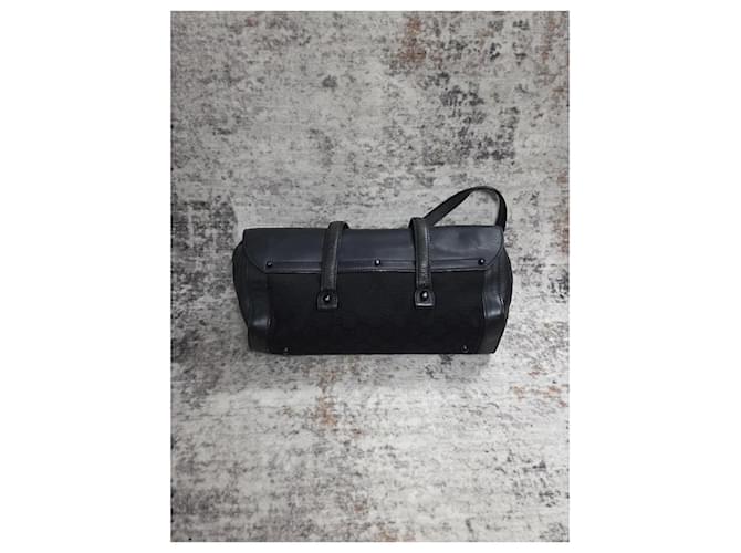 Gucci Bamboo Bullet Borsa Pelle Nera Nero - vista 4