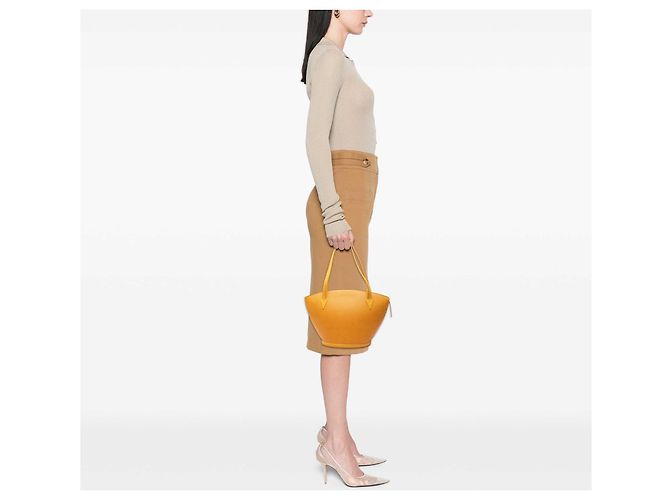 Borsa a tracolla Louis Vuitton Epi Saint Jacques PM con tracolla lunga, Gialla Giallo - vista 7