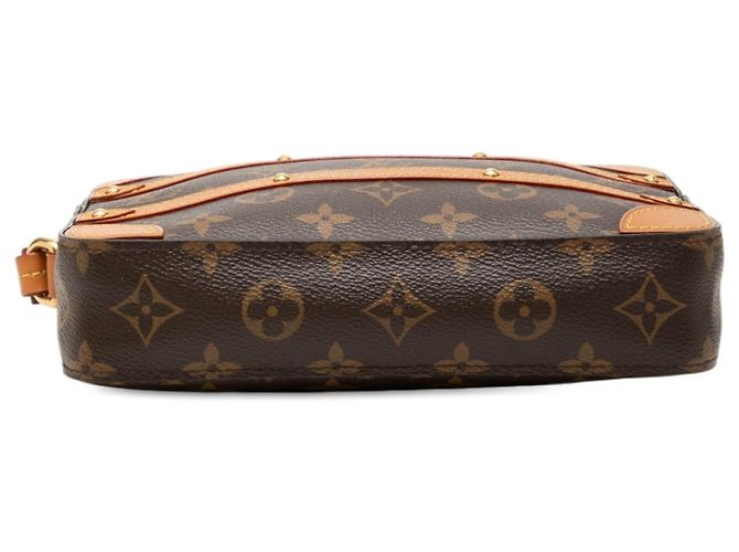 Borsa Clutch Soft Trunk Monogram Marrone Louis Vuitton - vista 3