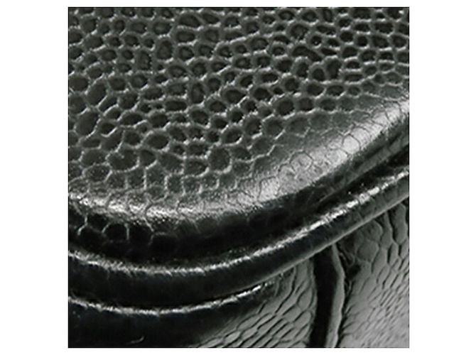 Vanity Beauty Case Chanel CC Caviar nero - vista 14