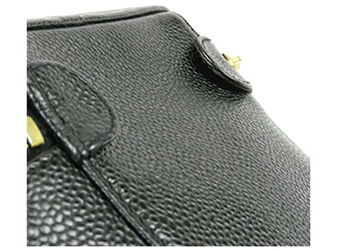 Vanity Beauty Case Chanel CC Caviar nero - vista 15
