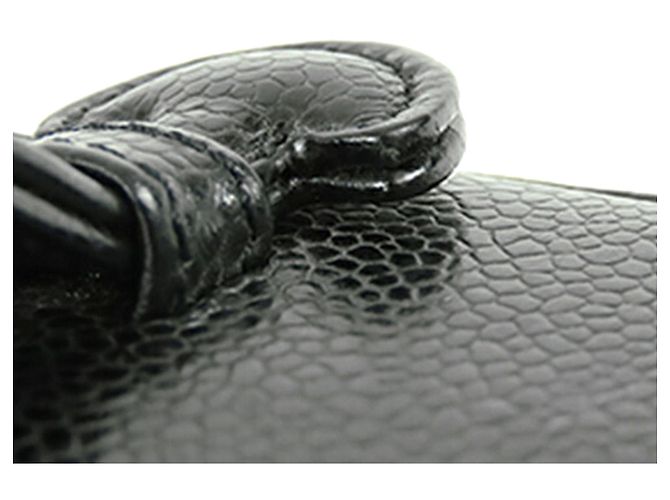 Vanity Beauty Case Chanel CC Caviar nero - vista 16