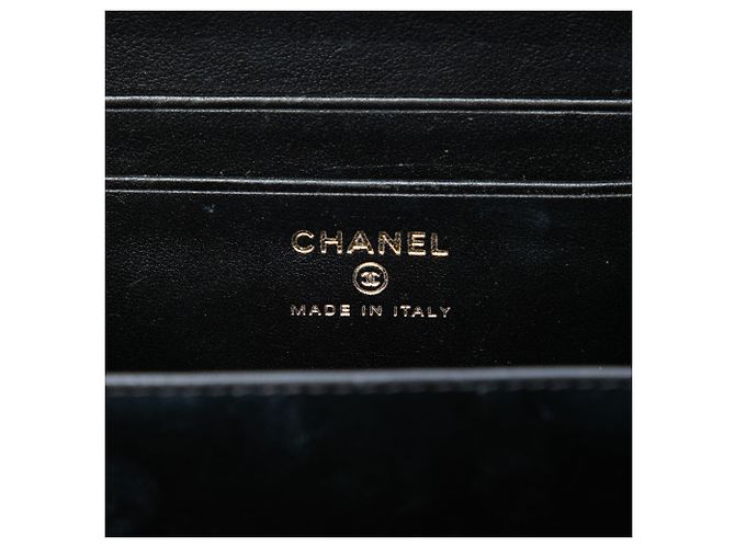 Borsa a tracolla Chanel Mini Caviar CC Filigree Beige - vista 5