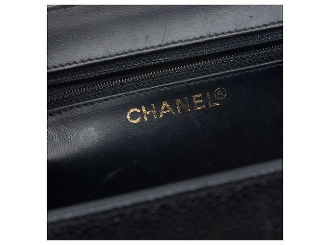 Borsa Vanity Chanel CC Caviar nera Nero - vista 5
