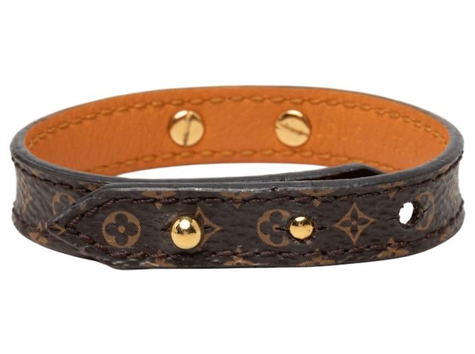 Bracciale Louis Vuitton Monogram Logomania Marrone 17 - vista 3