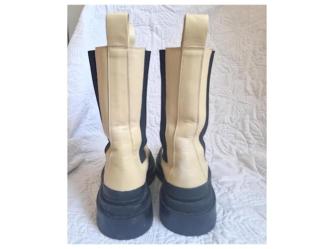 Autre Marque Alias Mae Pixie Botines Chelsea Negro Beige - vista 6