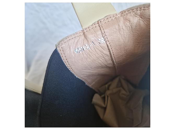 Autre Marque Alias Mae Pixie Botines Chelsea Negro Beige - vista 7