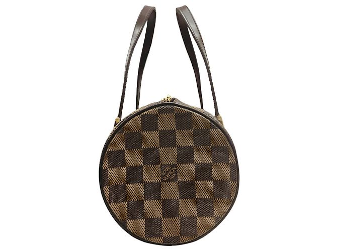 Borsa Tote Louis Vuitton Papillon 26 Marrone Damier ebene - vista 3