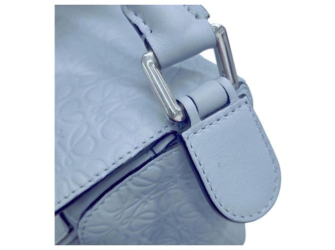 Borsa Loewe Puzzle Small in vitello Mint Green Verde - vista 10